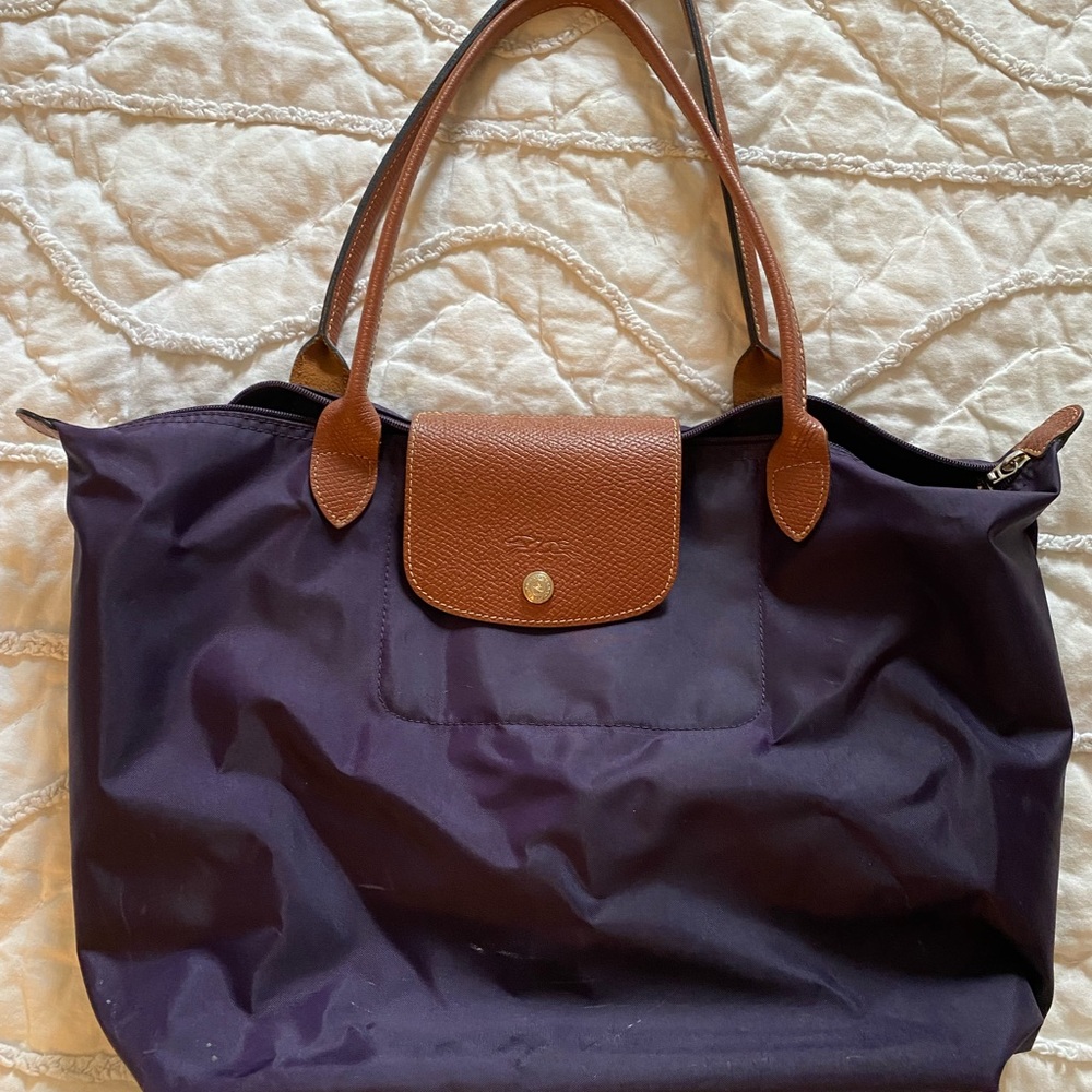 Longchamp le pliage large purple